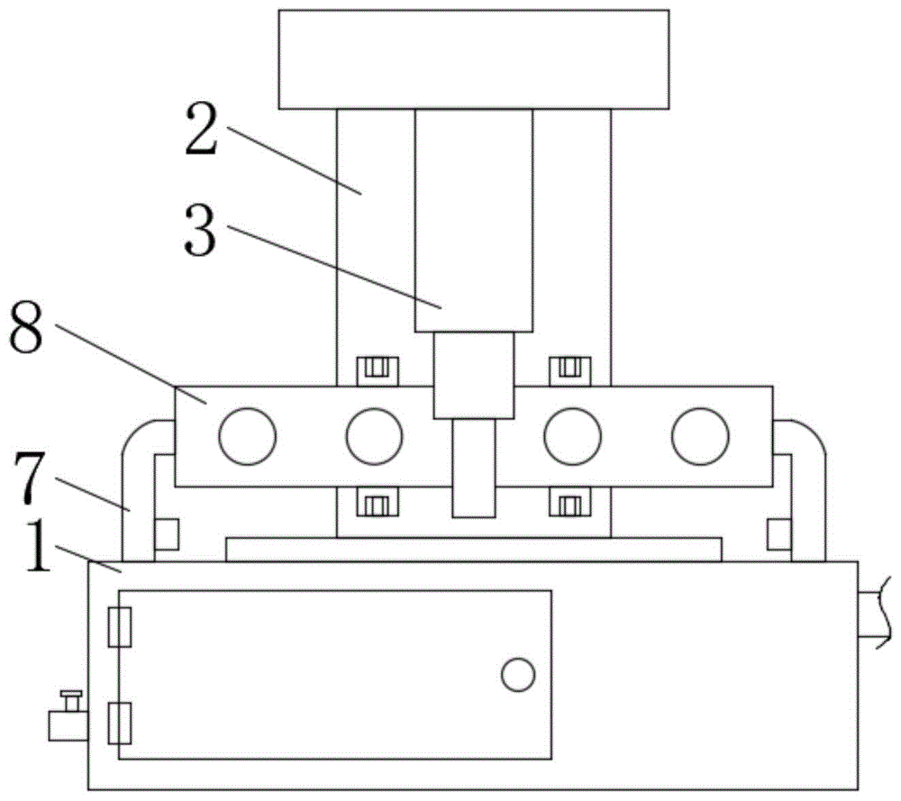 一种带状金属型材加工机的制作方法