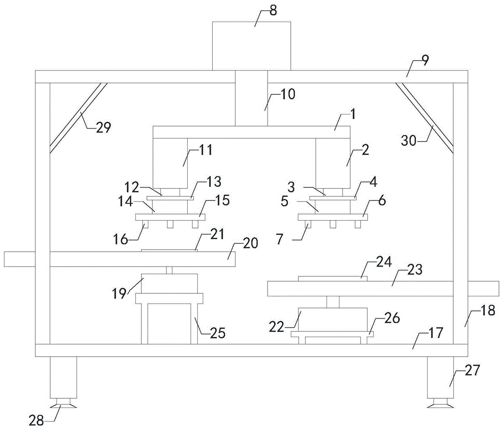 一种中药口服液灌装旋盖机的制作方法