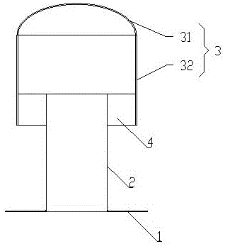 一种泵站排气帽结构的制作方法