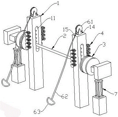 一种杠铃架的制作方法