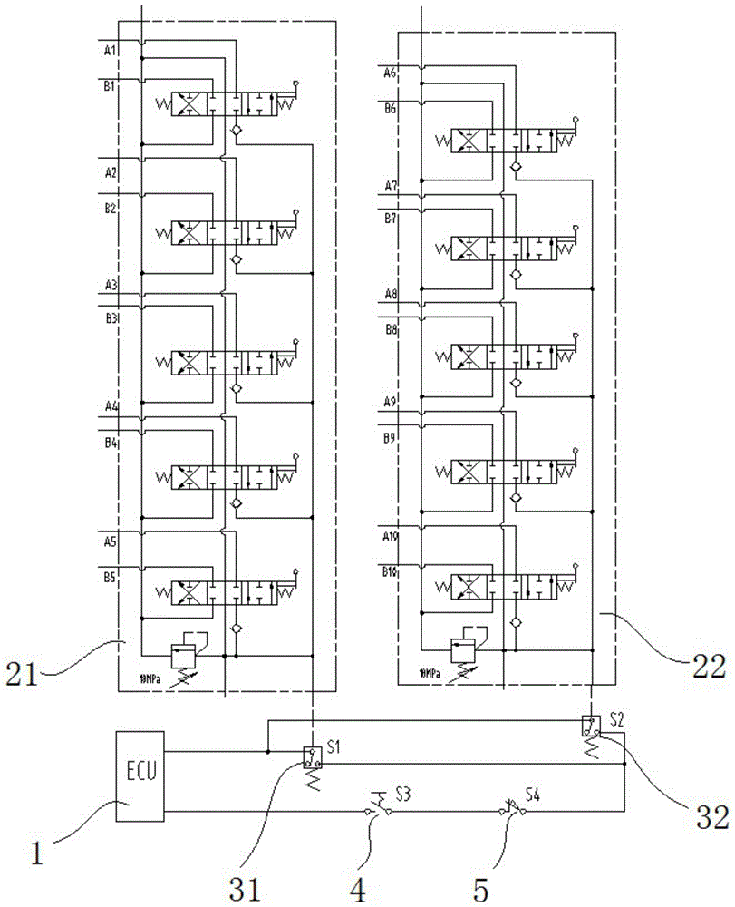 平地机的发动机转速控制系统的制作方法