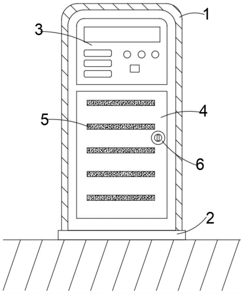 变频器快速散热结构的制作方法