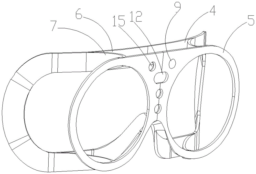 带有磁吸式眼罩的VR眼镜的制作方法