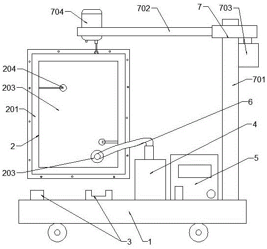 一种建筑房间气密性检测系统的制作方法