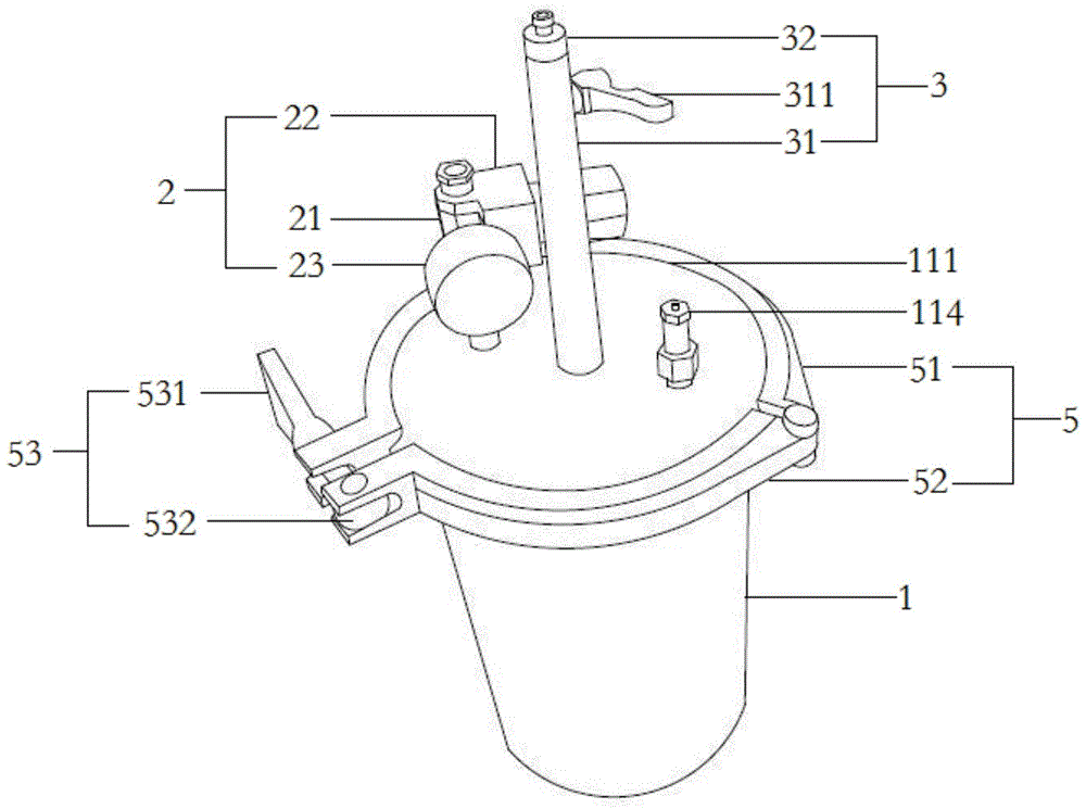 一种具有耐高压防爆结构的油液填充装置的制作方法