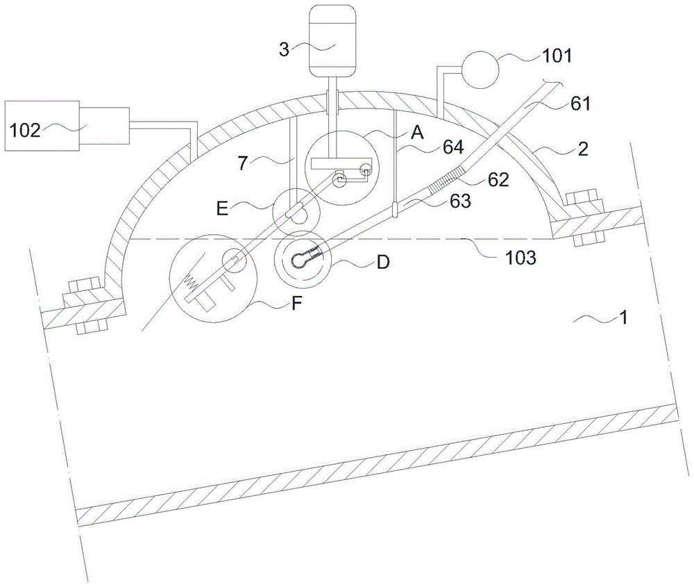 一种共挤用花纹控制装置的制作方法