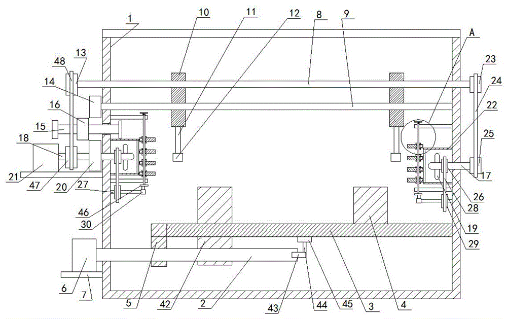 一种绕线机绕线模间距自动调整装置的制作方法
