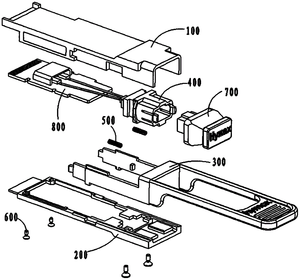 一种QSFP28光模块外壳结构的制作方法