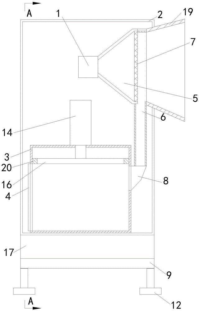 一种编织袋加工用废料处理设备的制作方法