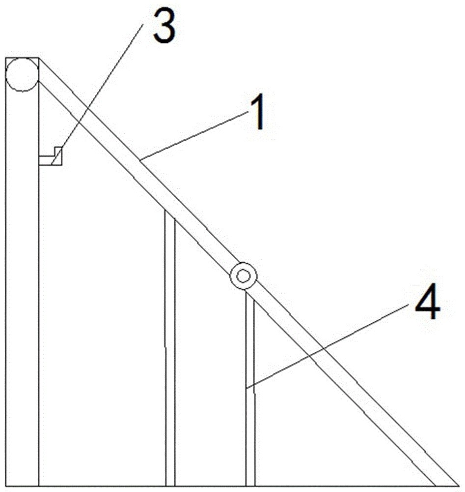 一种便于建筑下料的折叠板的制作方法