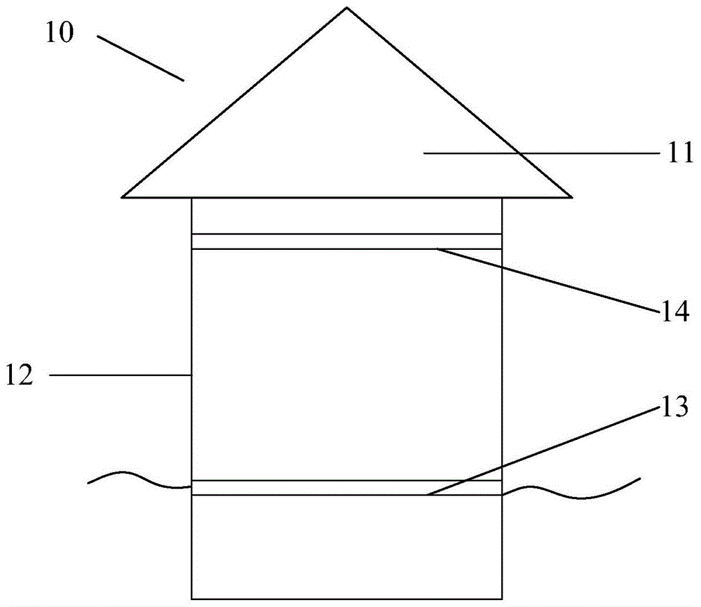 一种空间复用式房屋建筑结构的制作方法