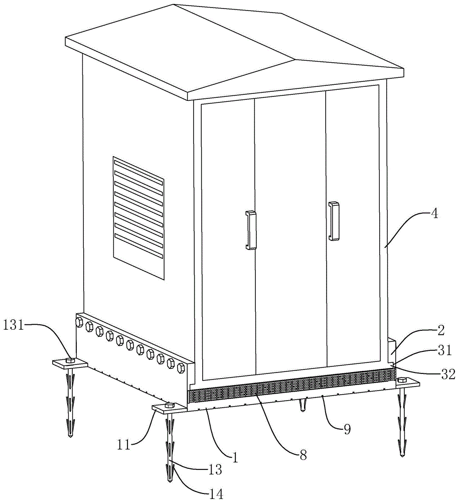 一种箱式变压器底座的制作方法