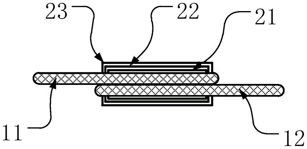 一种环形中空编织绳索扁带的制作方法