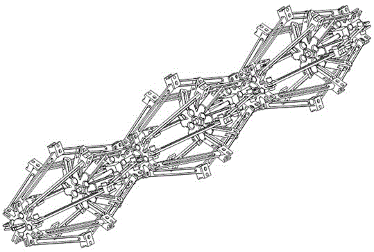 一种多关节仿蠕虫机器人运动结构的制作方法