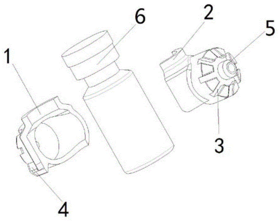 一种银汞调和仪摇臂装置的适配附件的制作方法
