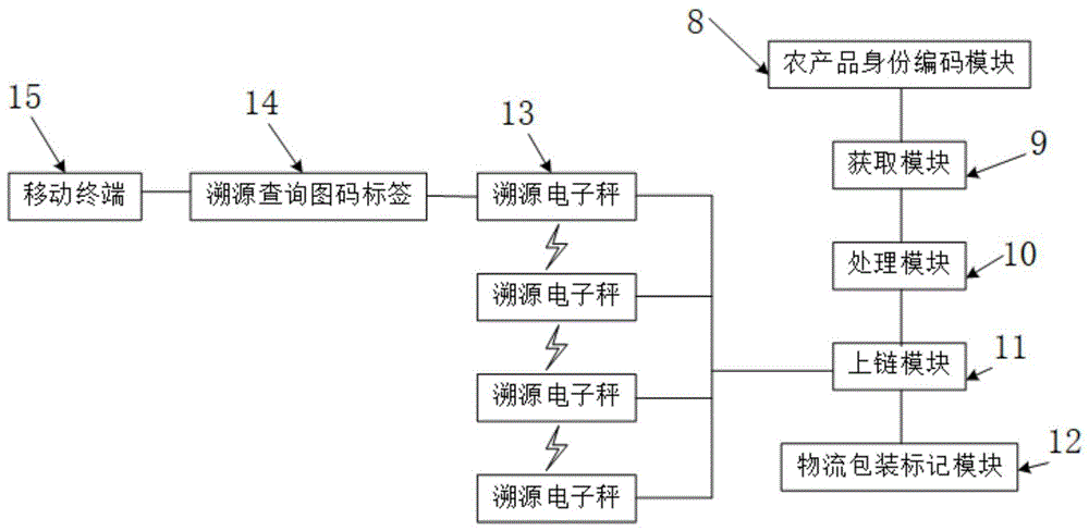 一种基于电子秤节点的区块链农产品溯源系统及溯源方法与流程