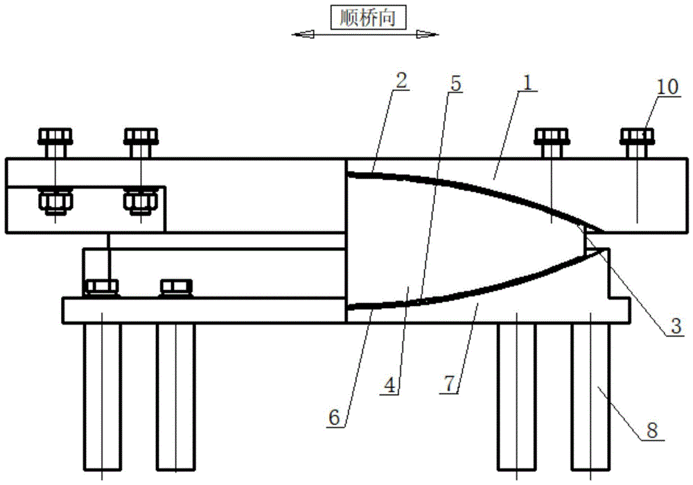 一种摩擦摆减隔震桥梁支座的制作方法