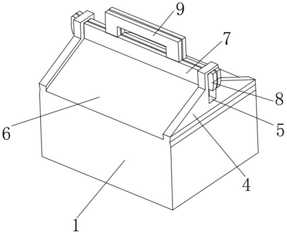 一种纸质双格包装盒的制作方法