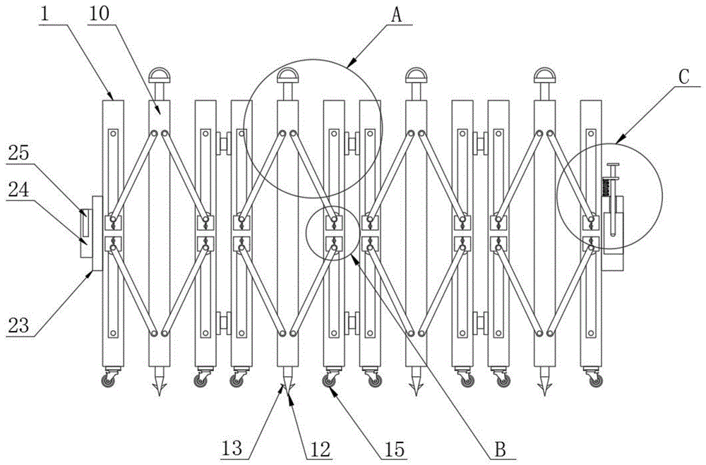 一种畜牧养殖用分隔栏的制作方法