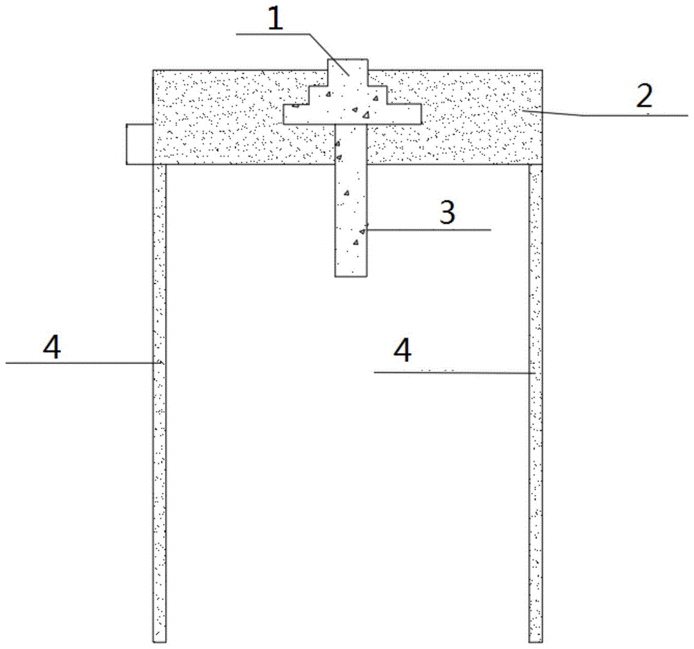 一种双螺旋挤扩桩-防渗体联合基础结构及设计方法与流程