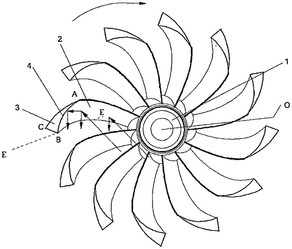 一种叶梢小翼式螺旋桨（风扇）的制作方法