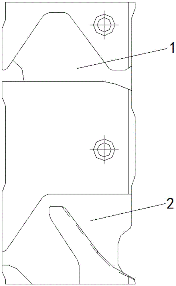 圆纬机用免拆换三角的制作方法