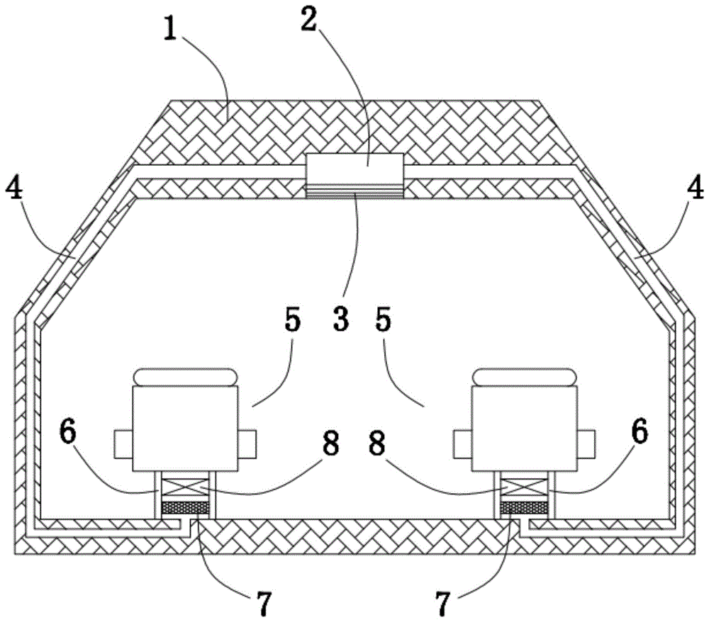 一种高铁空调与高铁座椅的联合系统的制作方法