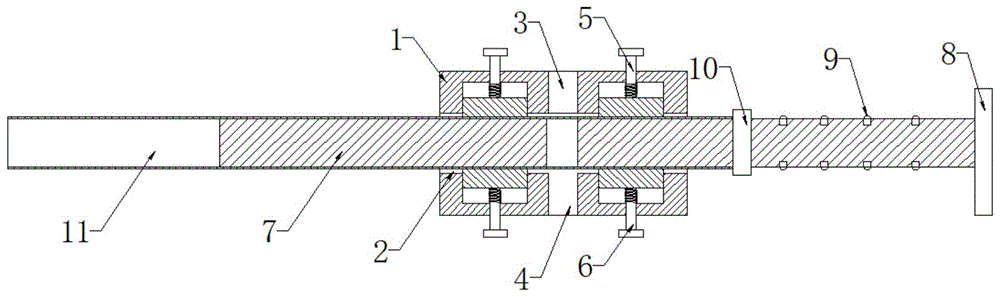 一种方管冲孔加工模具的制作方法