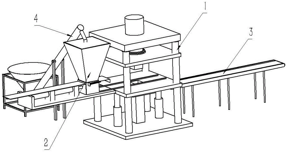 一种环保型用于食品加工的压块设备的制作方法