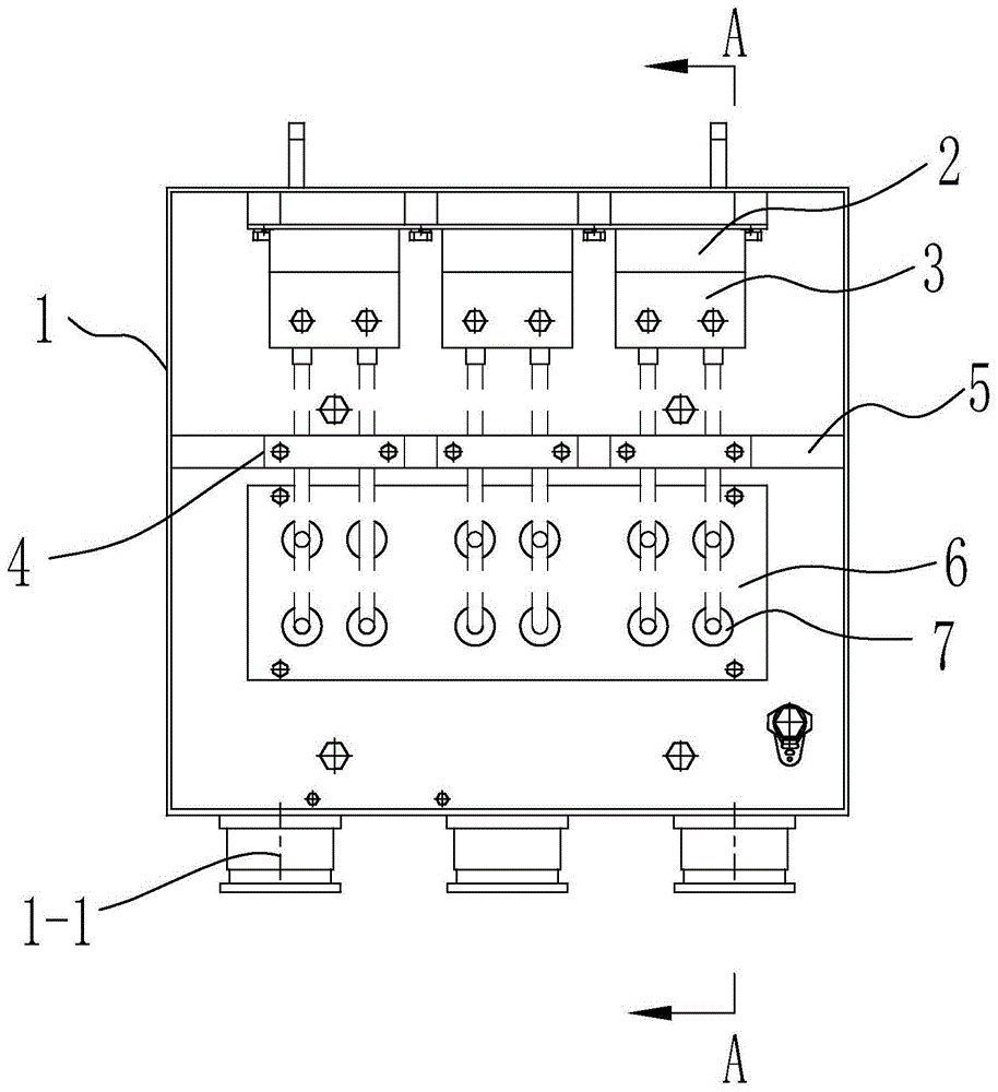 一种低压大功率电机用的接线盒的制作方法