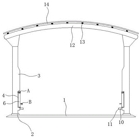 一种建筑施工用安防装置的制作方法