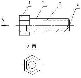 一种六角螺栓和扳手的制作方法