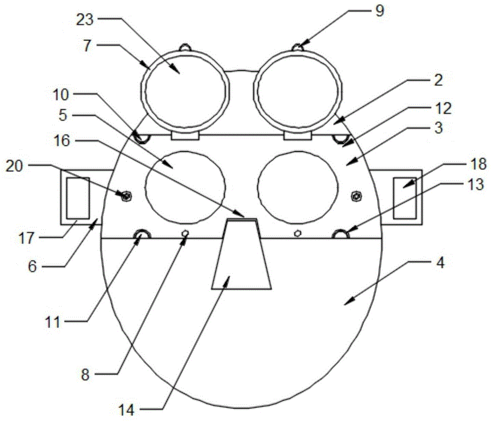 一种新型视力手术面罩的制作方法