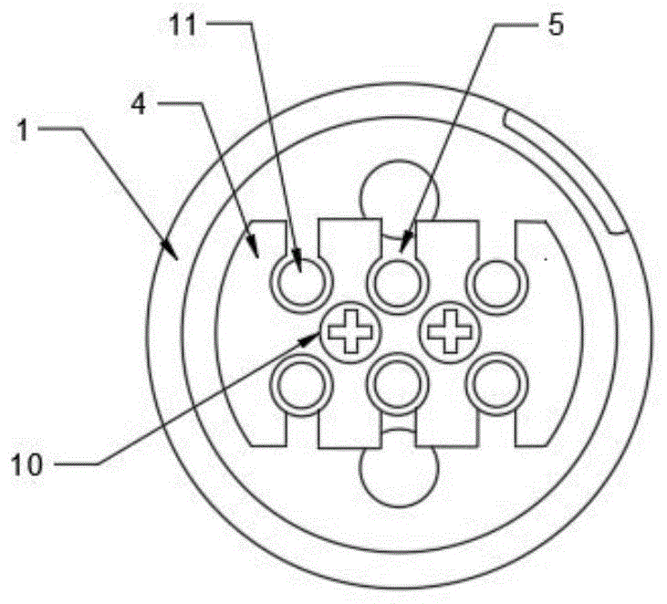 一种半圆形多芯阵列FA型连接器的制作方法