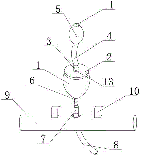 一种畜牧兽医用漏斗式灌药器的制作方法