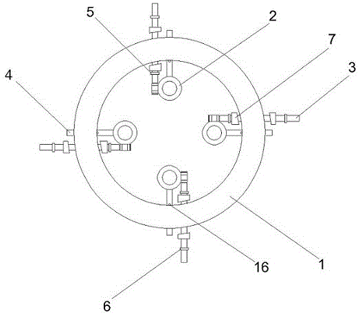 一种金属法兰盘的加工用模具的制作方法