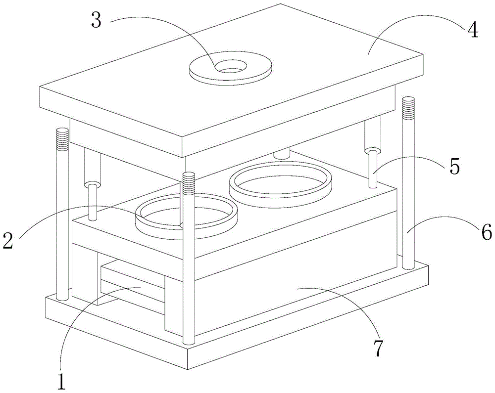 一种盘类零件锻造模具的制作方法