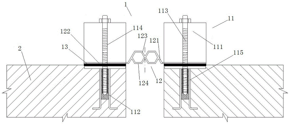 伸缩缝锚固结构以及伸缩装置的制作方法