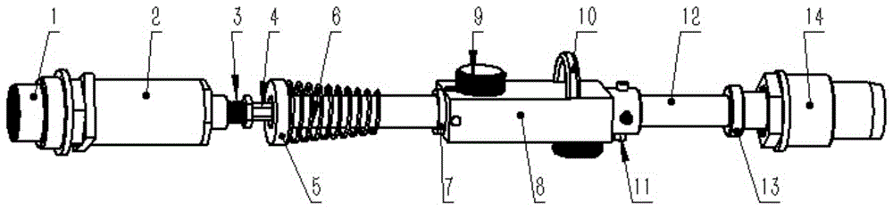 一种抽油机冲程调整磁助力多功能滑锤装置的制作方法