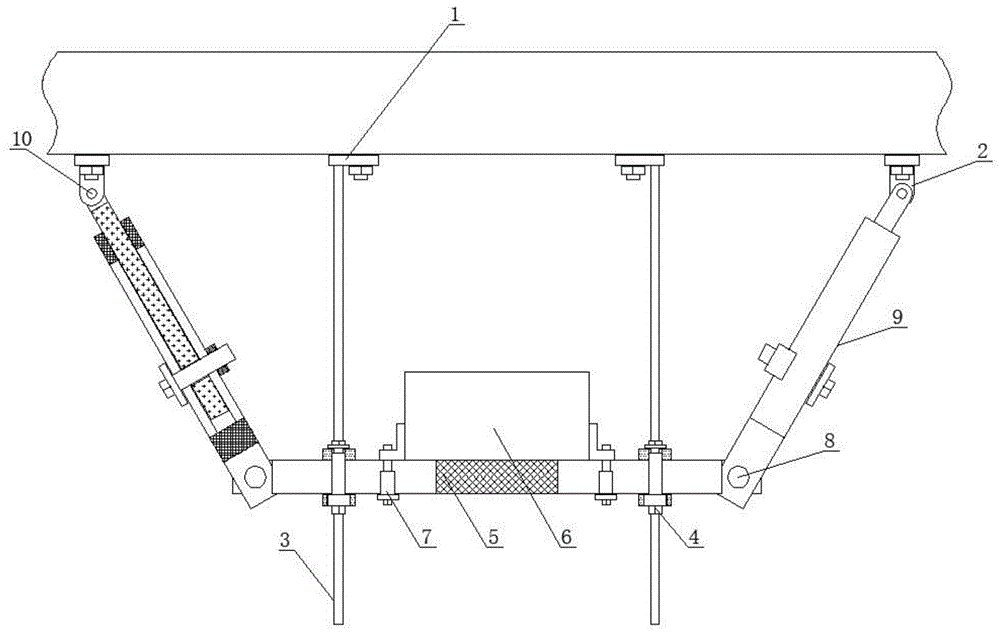 一种安装快捷的电缆桥架抗震支吊架的制作方法