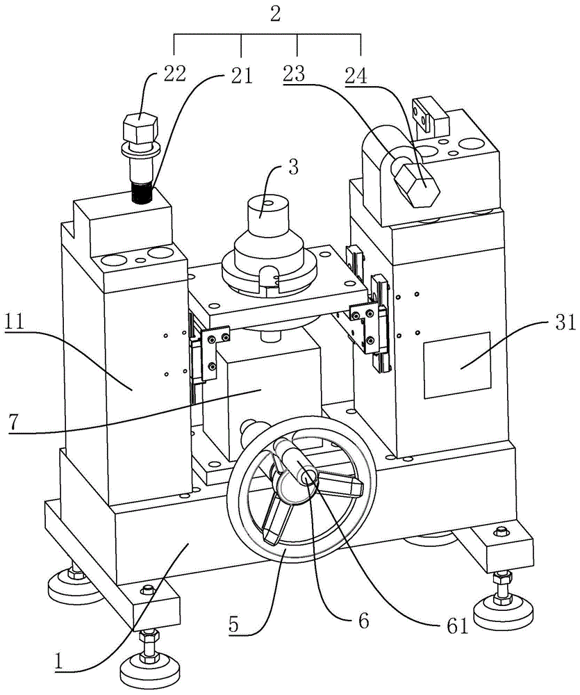 一种弹簧力测试治具的制作方法