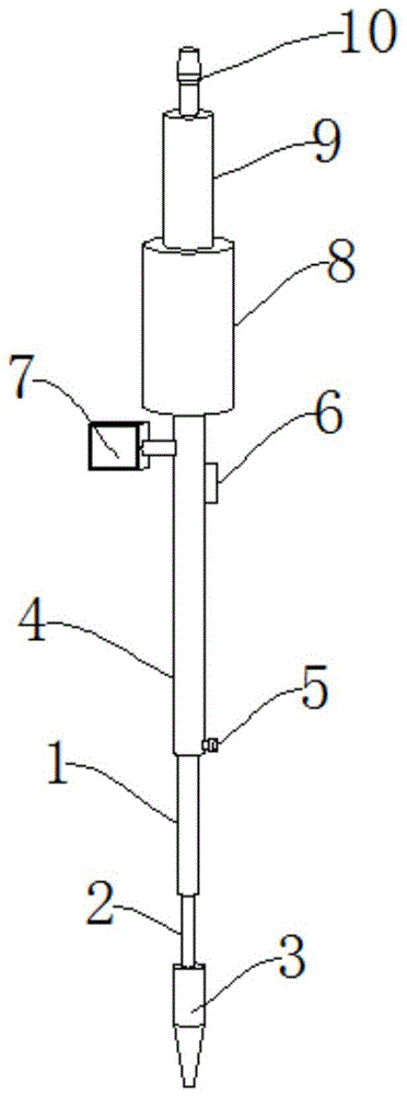 孔隙水压探杆的制作方法