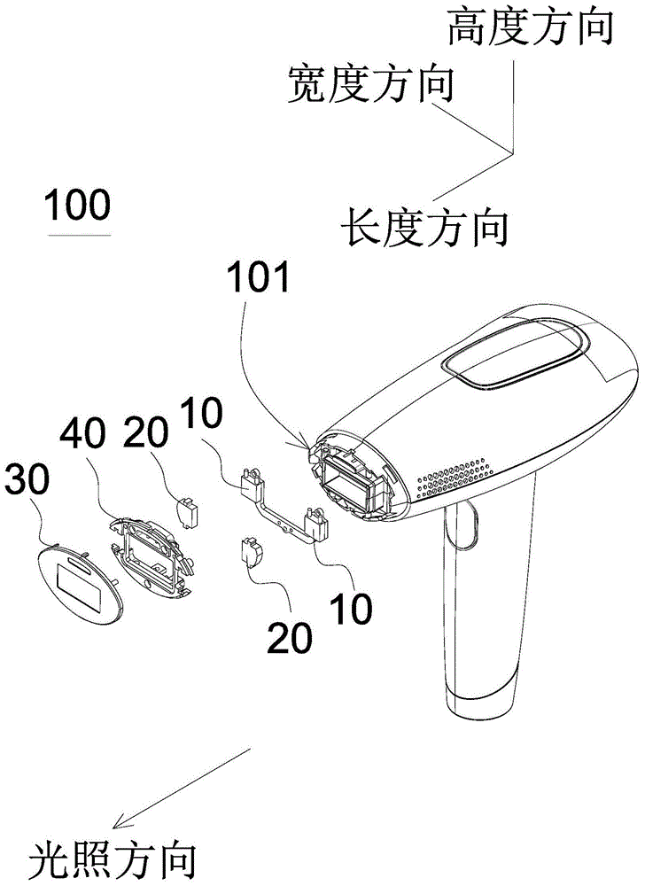 一种脱毛仪制冷结构的制作方法