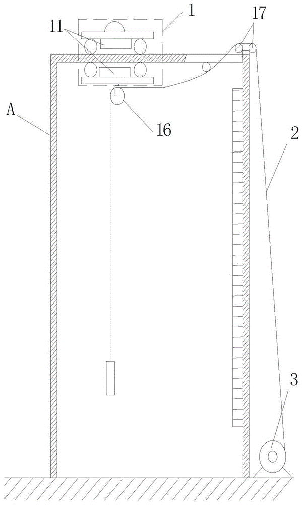 一种用于仓筒内部作业的吊装设备的制作方法