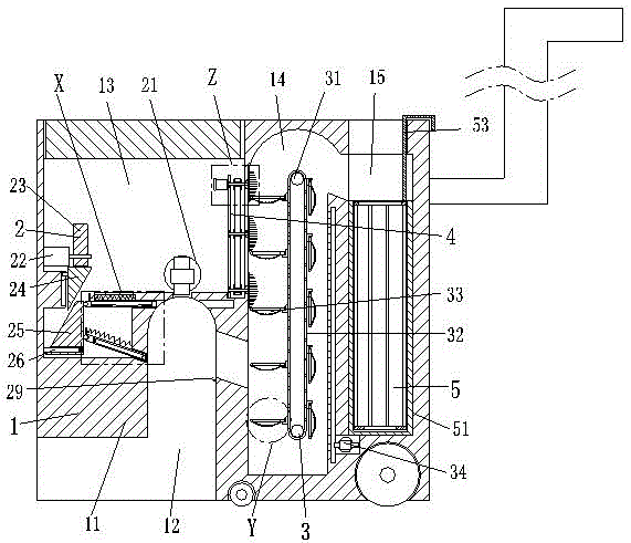 一种体育训练网球拾取机器人的制作方法