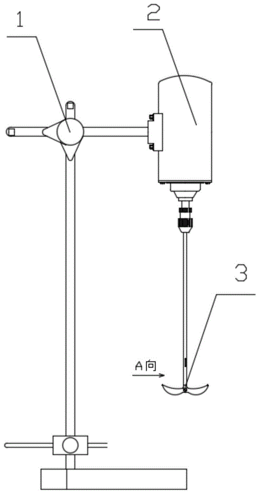 一种增力搅拌器搅拌棒装置的制作方法