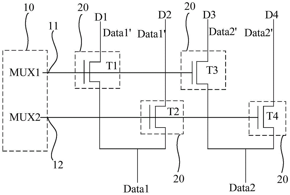 数据驱动电路和显示面板的制作方法