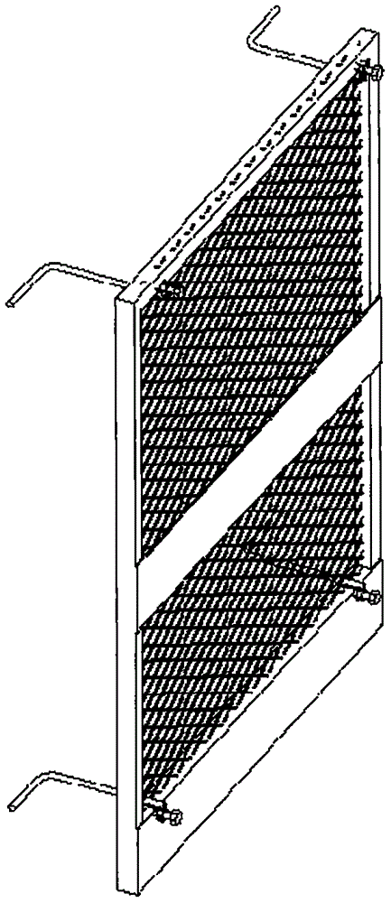 一种可拆卸式电梯井口防护门的制作方法