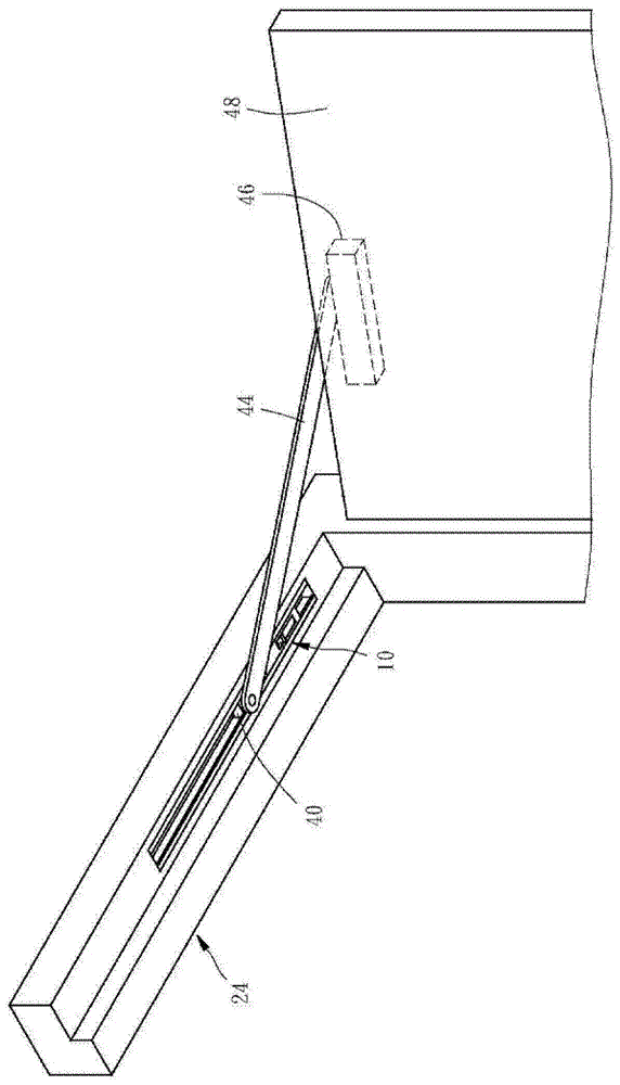 配合关门器使用的停定装置的制作方法