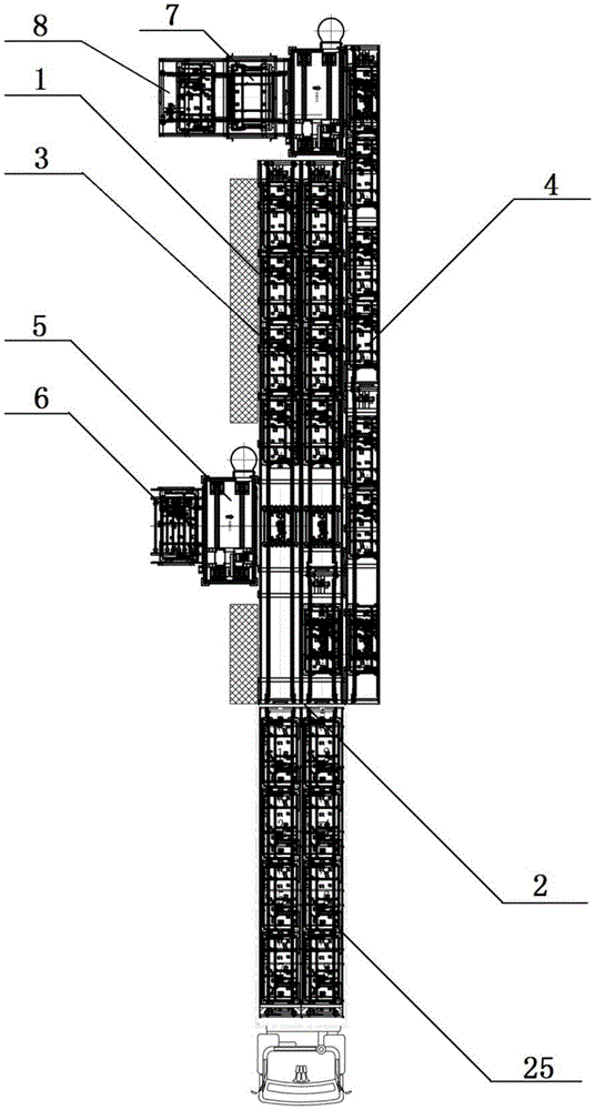复式升降座椅发货平台的制作方法